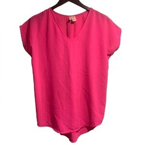 Japna Sleeveless Neon Pink Tank